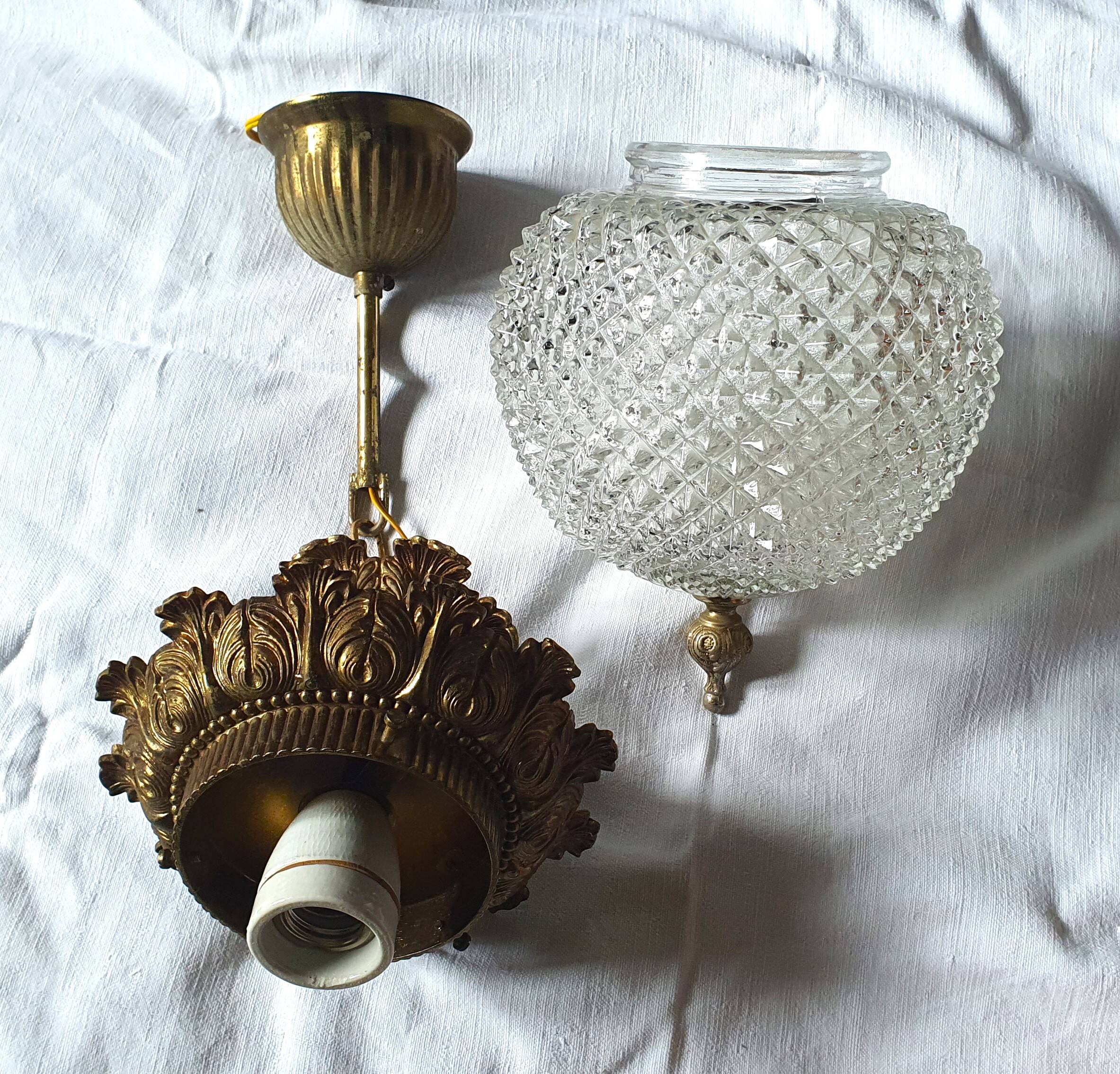Vintage pineapple lustre