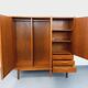 Vintage Scandinavian teak wardrobe – 1960s