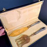Elegant vermeil and silver-plated fish service - Louis XVI style
