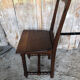Ancienne chaise Lorraine bois brut vintage #a234
