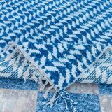 Wool rug 2.5/1.5 blue 💙