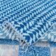 Wool rug 2.5/1.5 blue 💙
