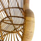 Vintage wicker chair/single seat/armchair