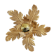 Applique feuilles 2 corolles