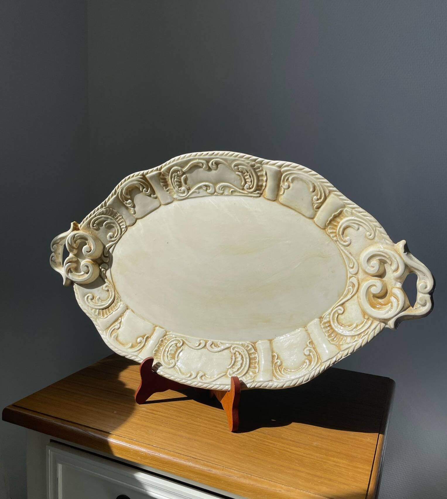 Italian ceramic serving dish