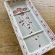Soap dish Creil Montereau floral rose design