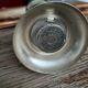 Italian pepper mill silver metal