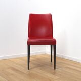 Set of 8 Liz chairs, Poltrona Frau