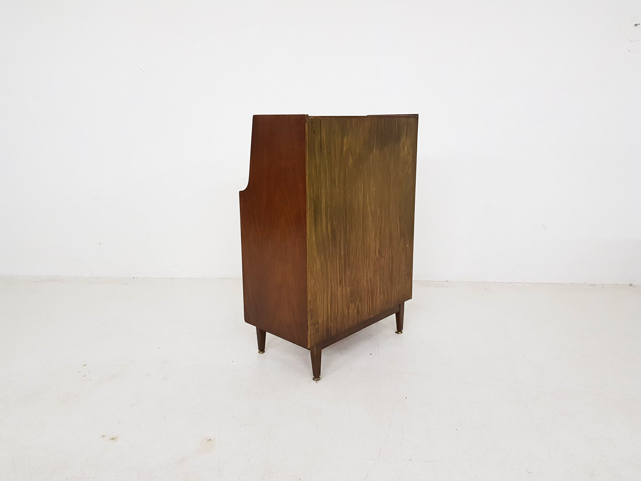 Small teak vintage desk