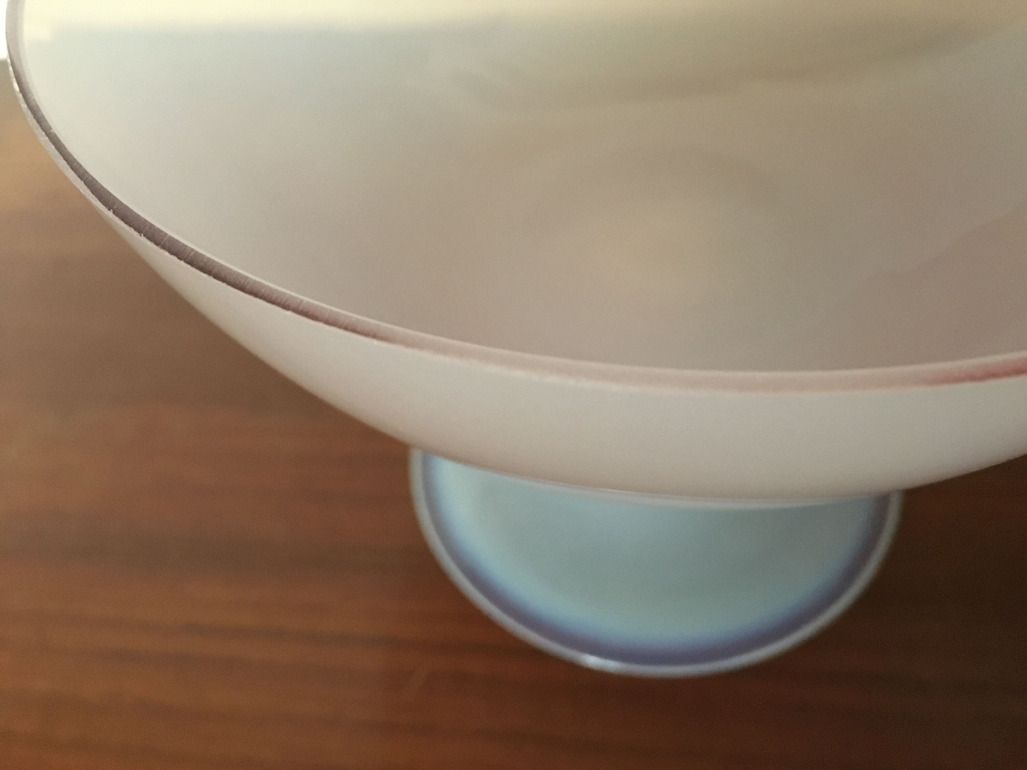 Candy on pink opaline foot