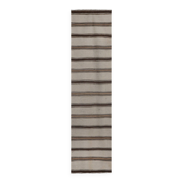 Tapis de couloir turc vintage 78x288 cm