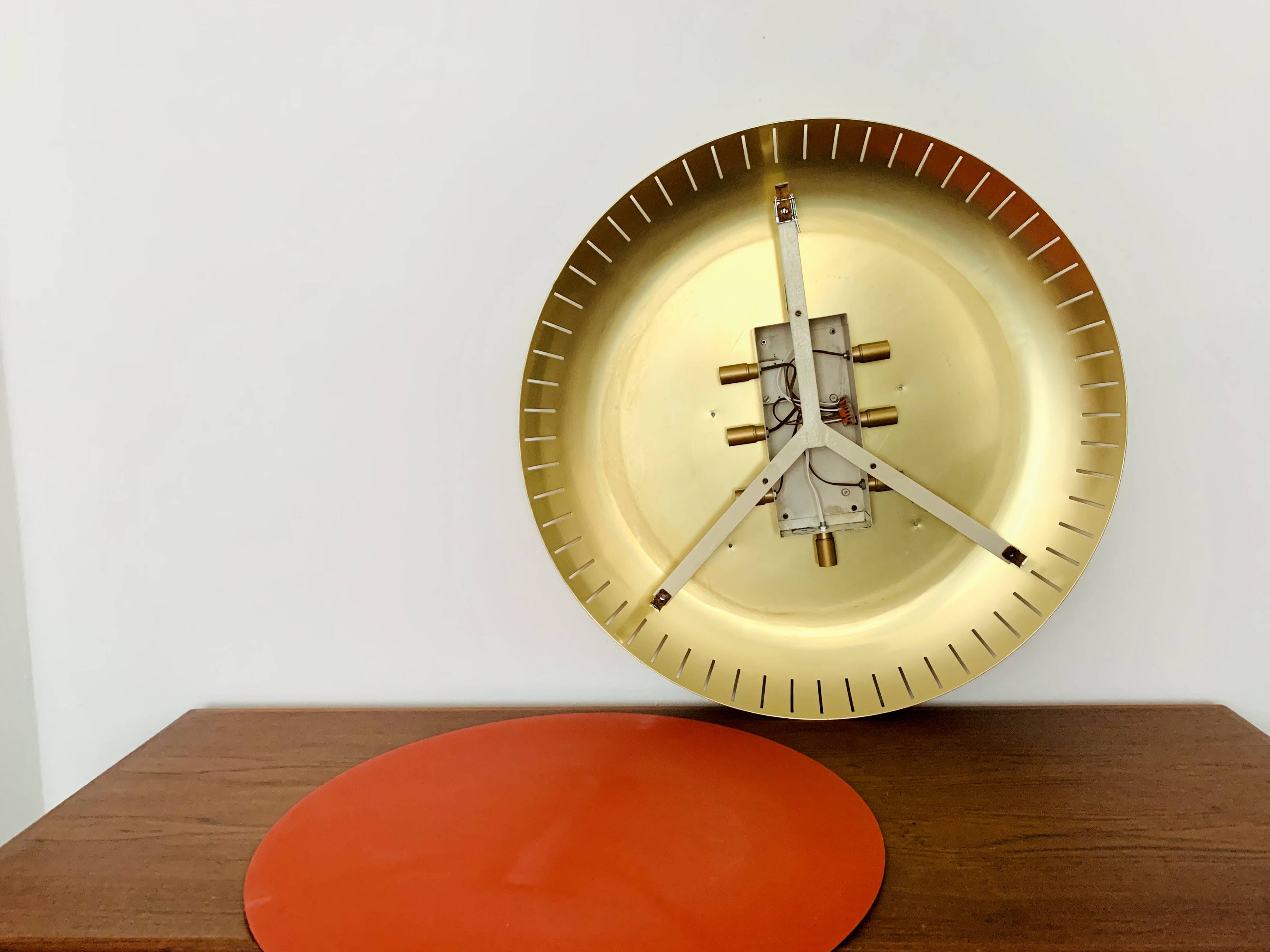 Miroir XXL lumineux de style moderne du milieu du siècle