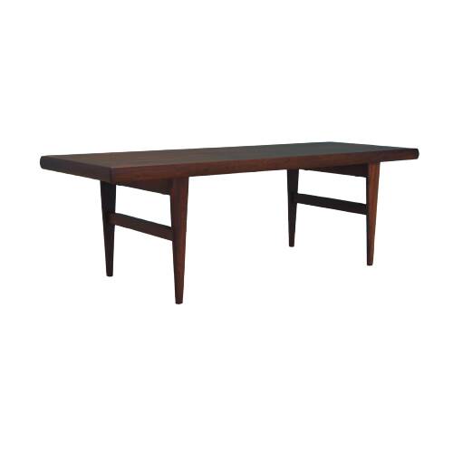 Rosewood coffee table, Danish design, 1970s, production: Gern Møbelfabrik