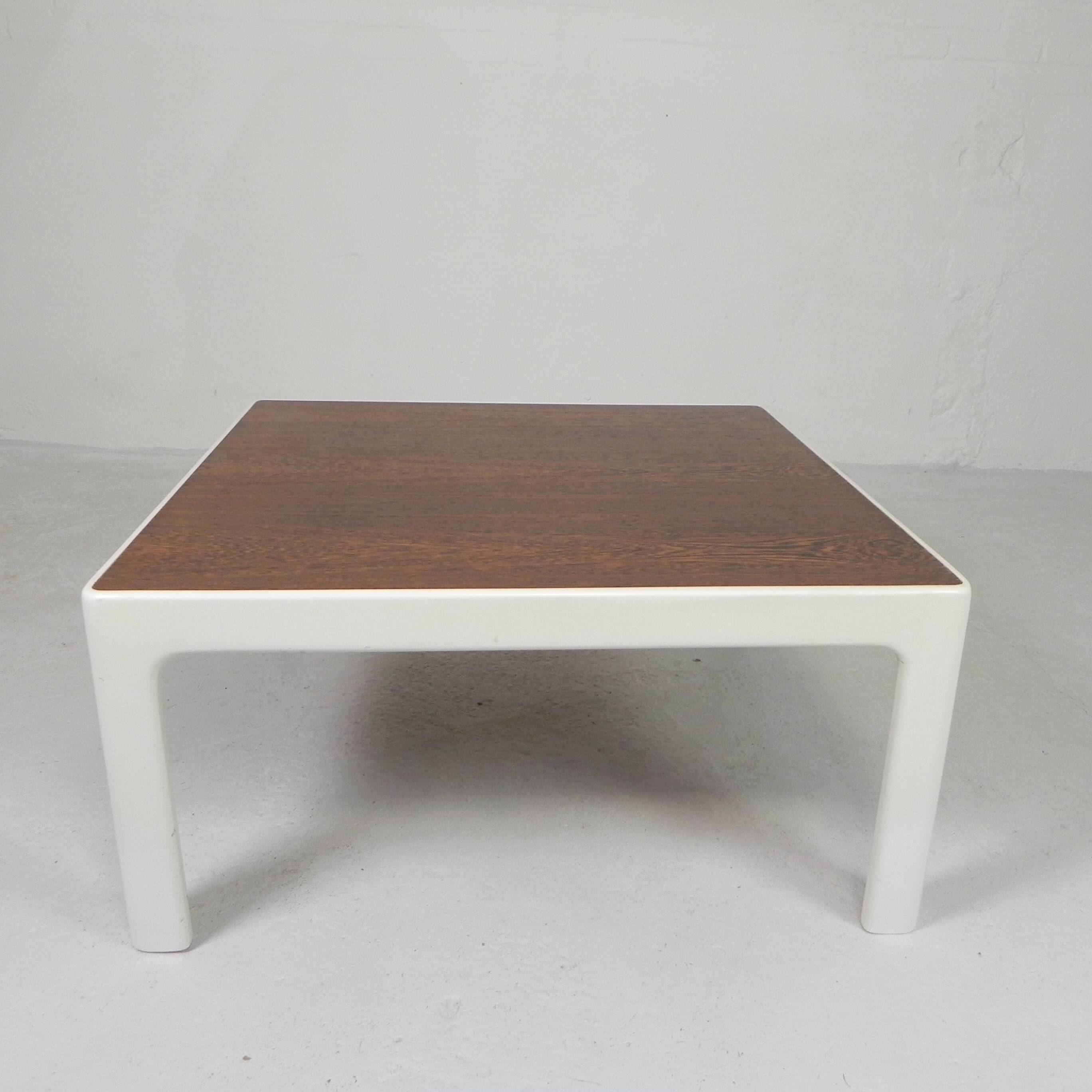 Coffee table with wenge wood top, 1960s