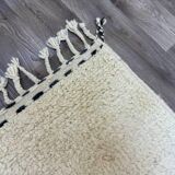 Handmade Beni Mrirt rug with colorful patterns, size 250 x 250 cm