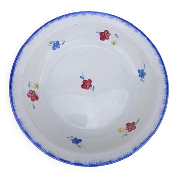 Plat rond creux Digoin et Sarreguemines 