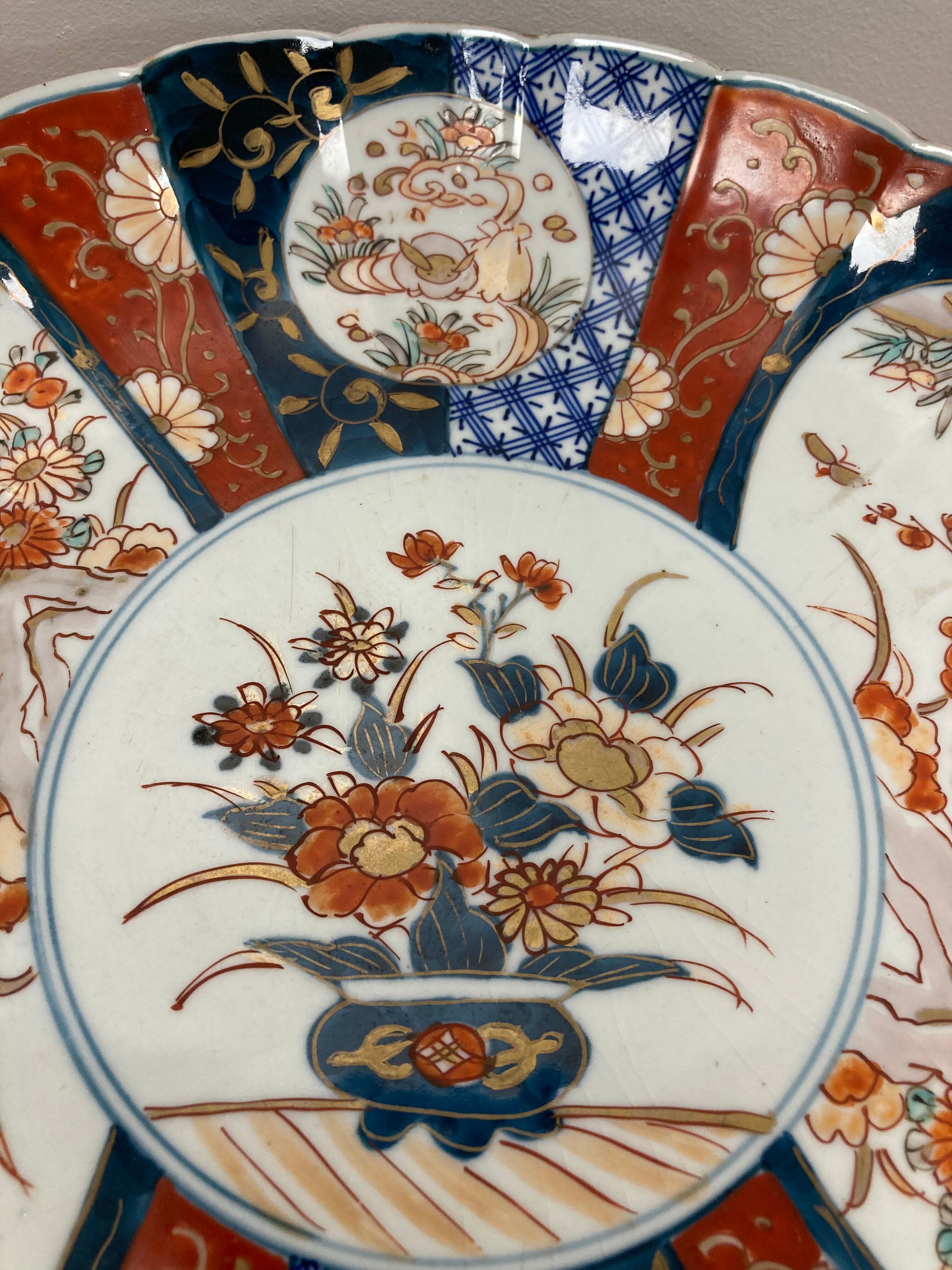 Old imari plate