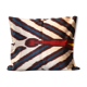 Abstract Cotton and Silk Cushion Cover, Unique Khotan scatter cushion