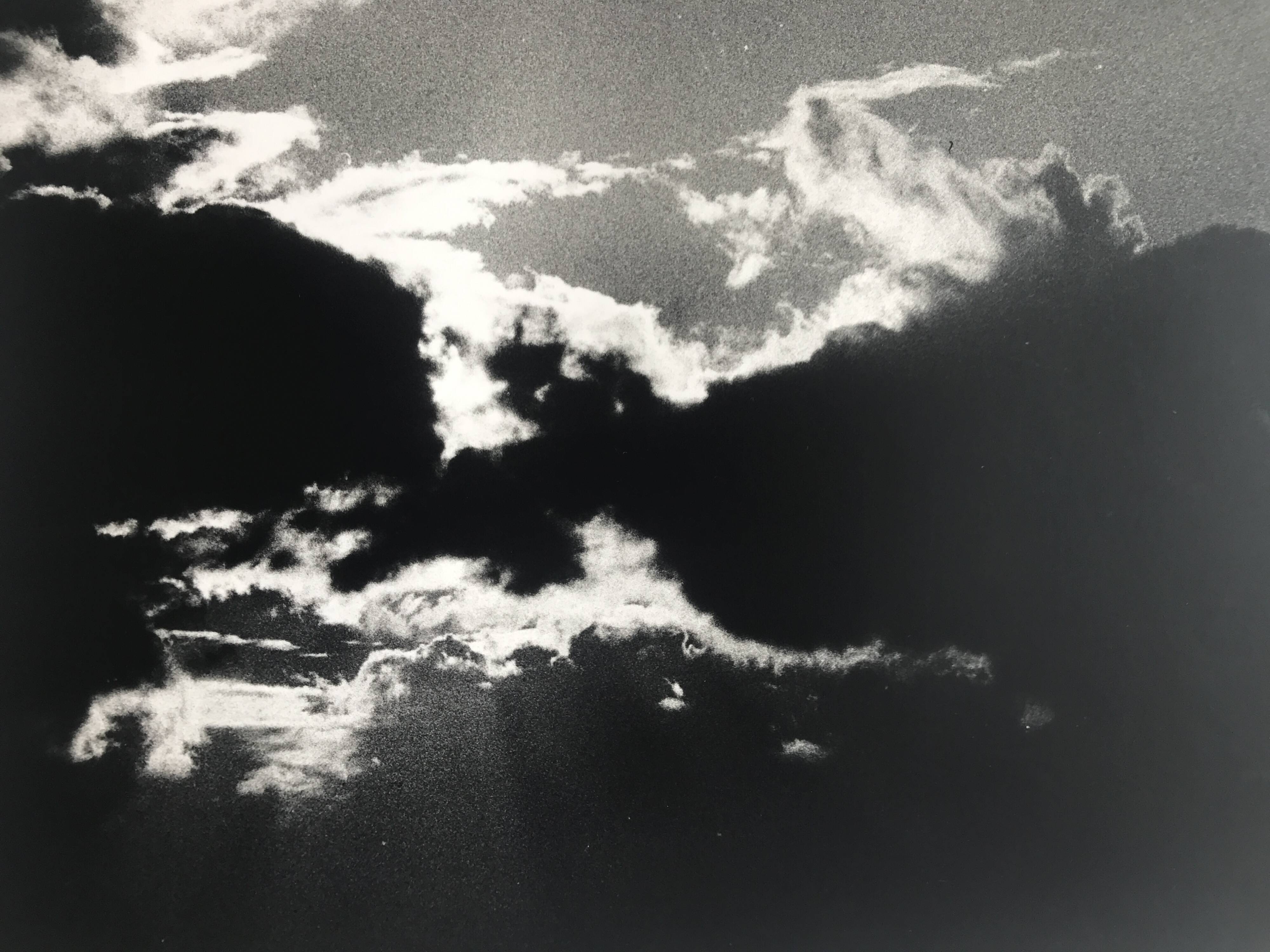 Rosine nusimovici, untitled (cloud iv), c 1980. black and white silver print