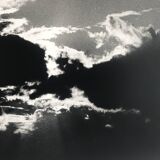 Rosine nusimovici, untitled (cloud iv), c 1980. black and white silver print