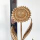 Vintage sunflower lamp 1970