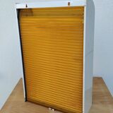 Curtain toilet cabinet