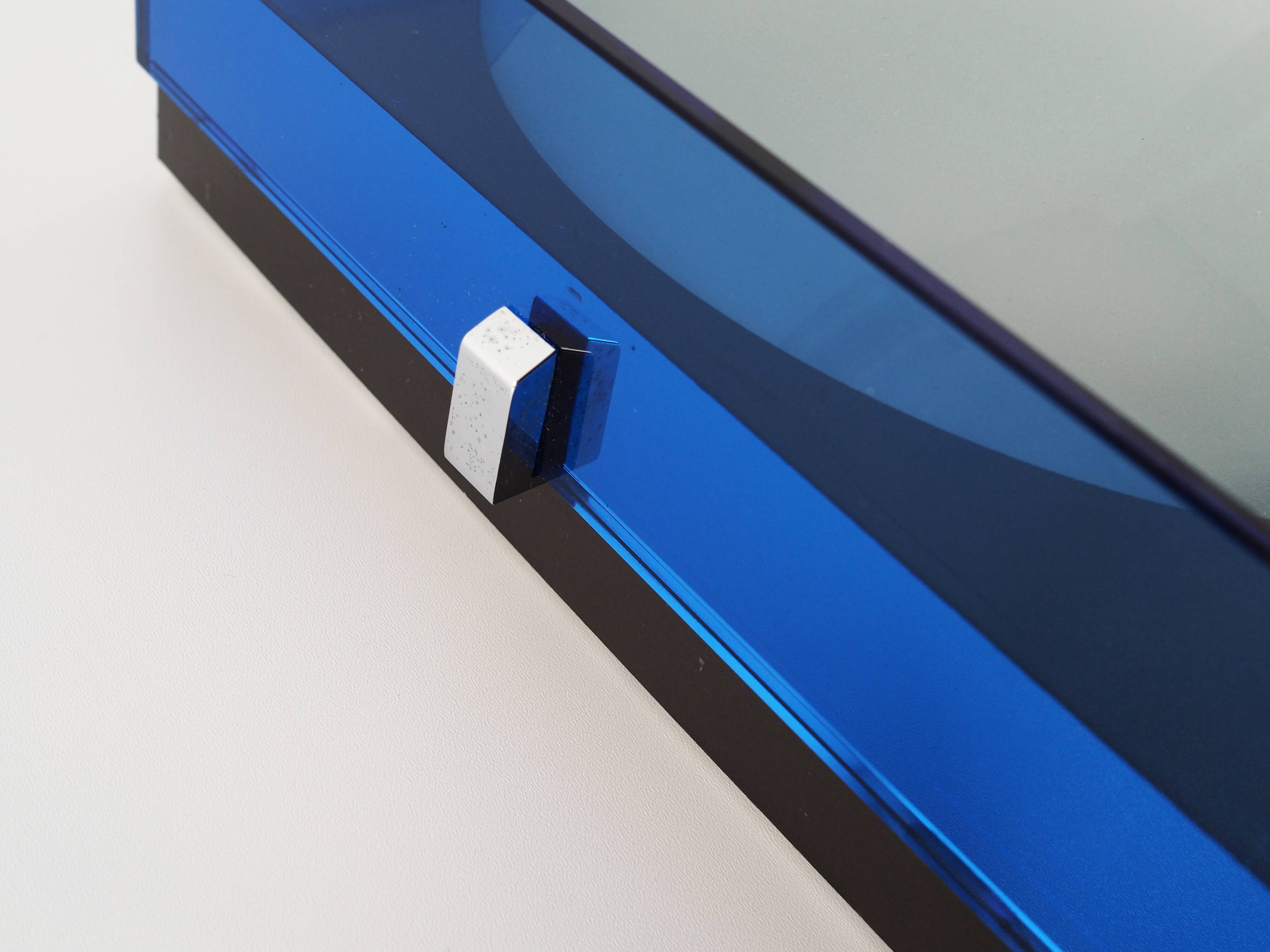 Wall lamp, Murano glass, Italian design, 1970s, manufacture: Vega