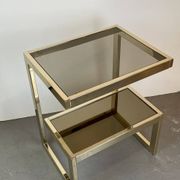 G, Table d'appoint, par Belgochrom pour la Dewulf Selection, Belgique, 1970