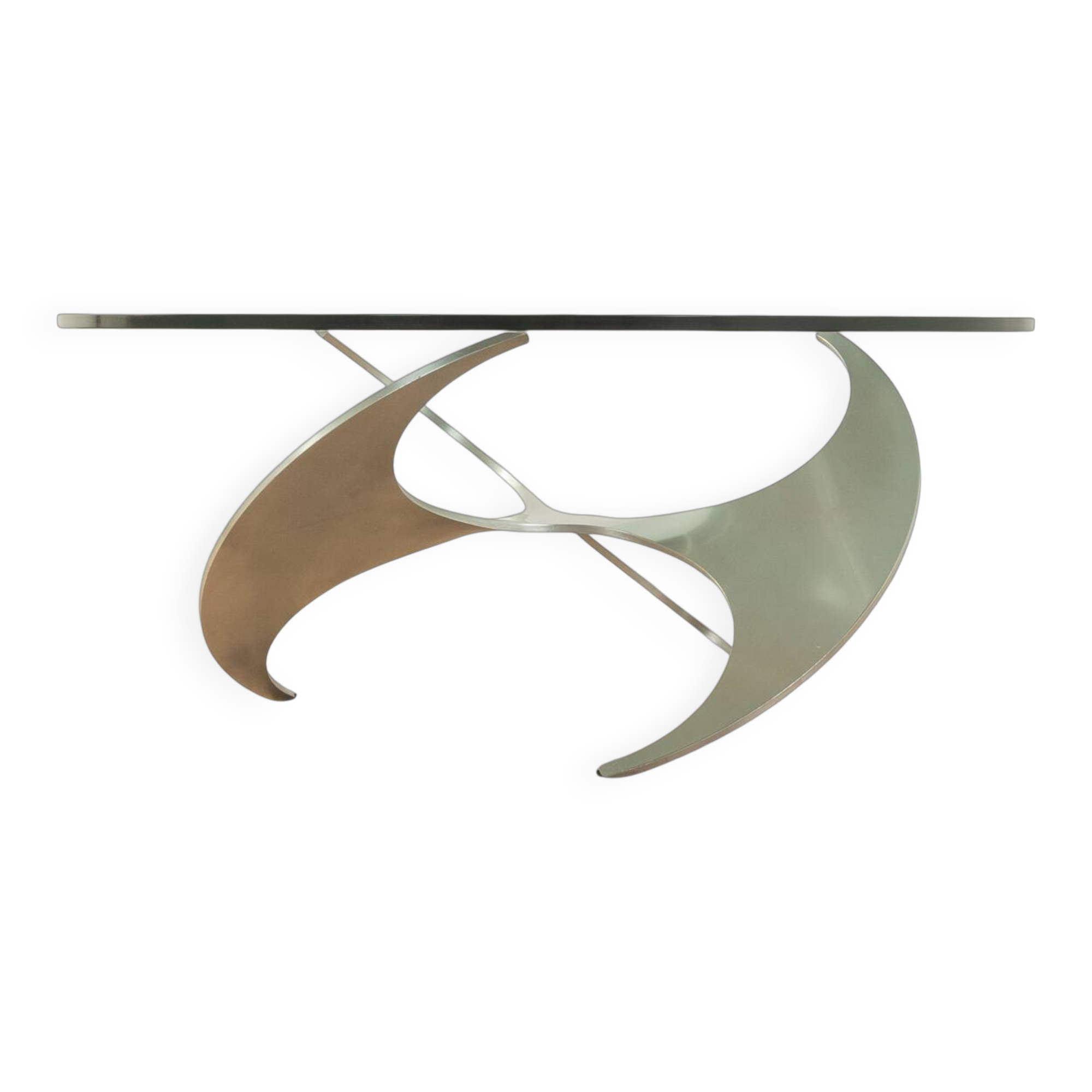 Propeller coffee table, Knut Hesterberg for Ronald Schmitt