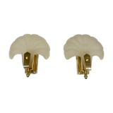 Pair of shell sconces