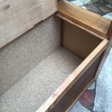 Antique solid wood bench/chest