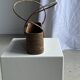 Small oval basket with long handles, traditional Indonesian L28xH10