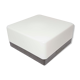 70 square white opaline ceiling