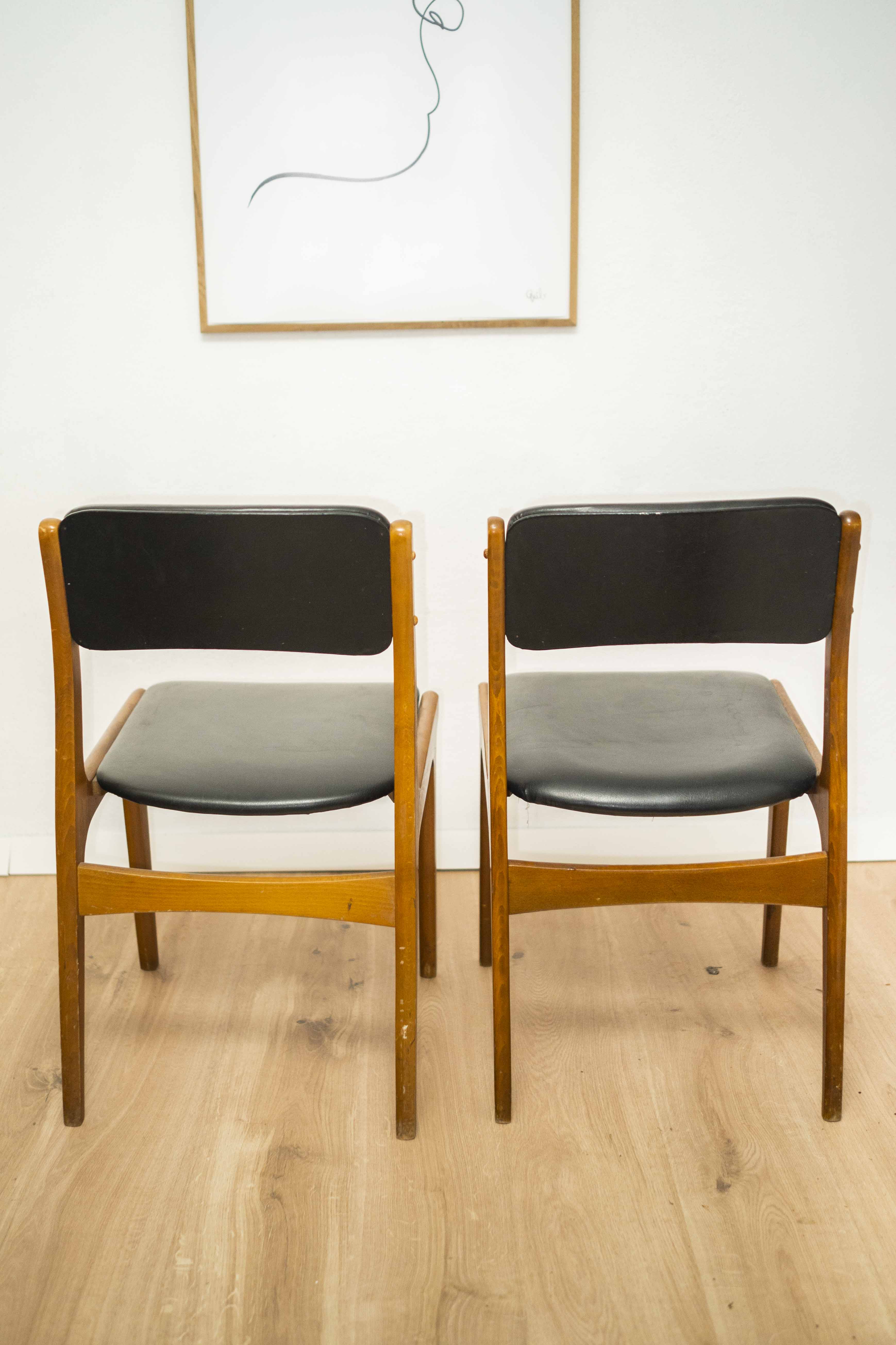 Set of 2 chairs Scandinavian