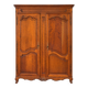 Armoire lingère de style Louis XV en bois sculpté, tiroir intérieur