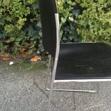 Set of 6 David Rowland Black Chairs 40/4