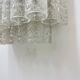Doria Leuchten ice glass tube wall lamp, 1970s