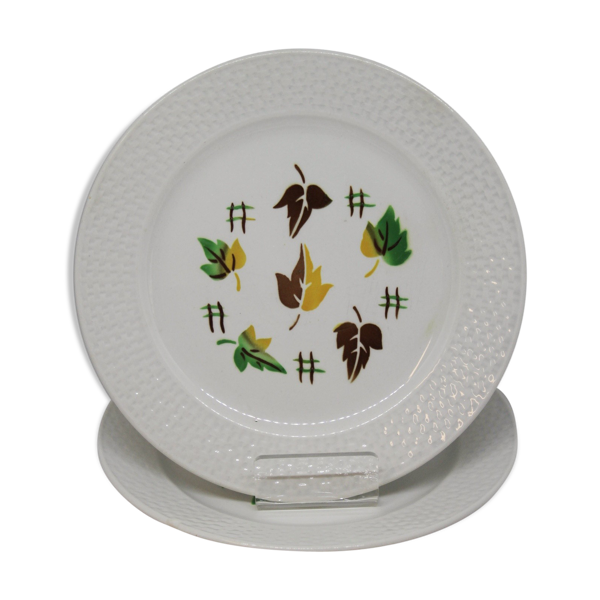 Lot de 2 assiettes  à dessert Rennes Digoin