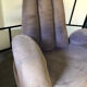 Pop Art swivel armchair - mauve velvet - circa 80s/90s - very good condition