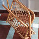 Vintage rattan magazine holder 60/70