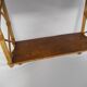 Vintage wall shelf of the  70s in bamboo