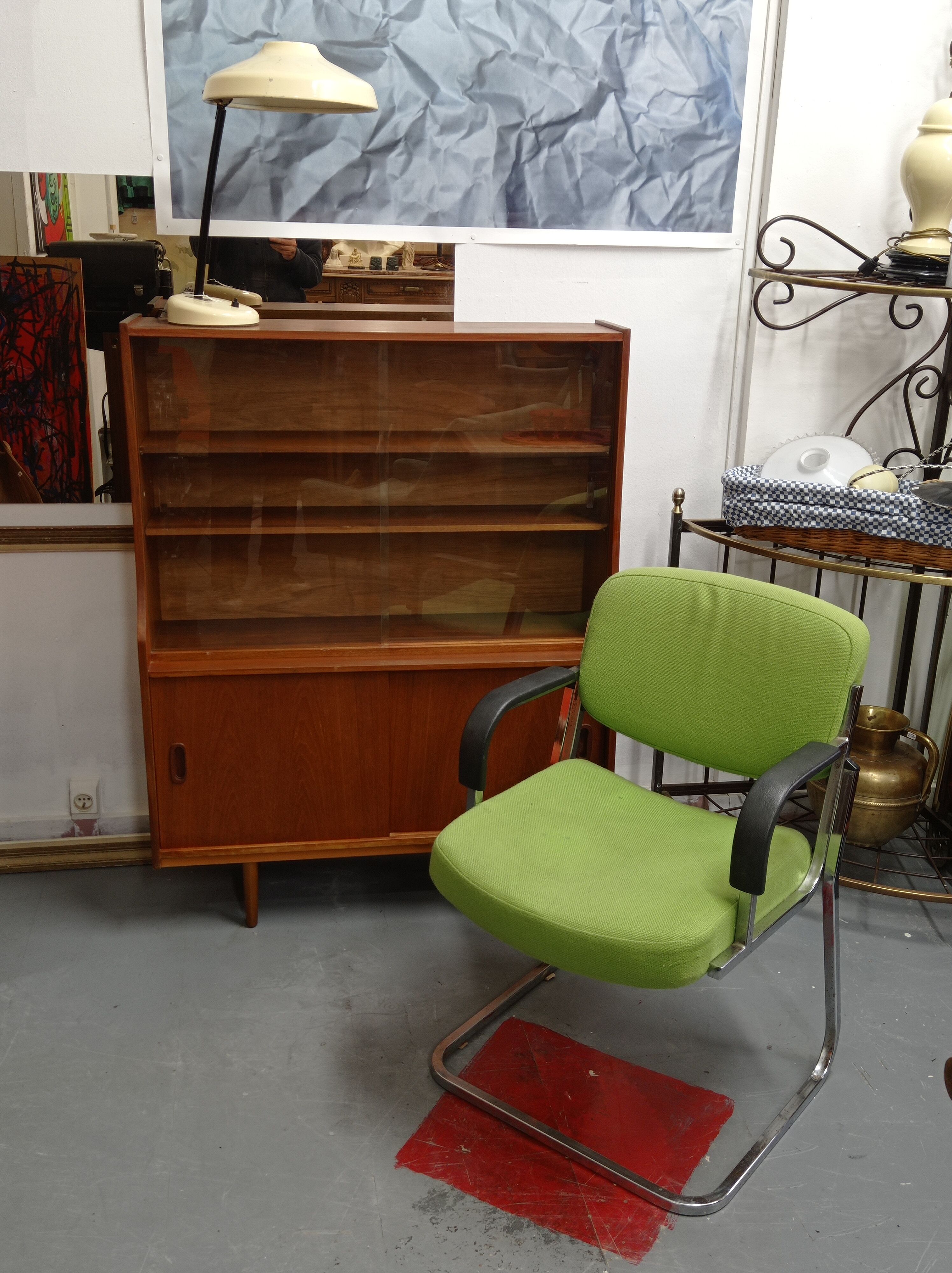 Scandinavian-style showcase furniture