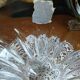 Large crystal bowl — entirely handmade by a master glassmaker.
