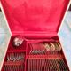 Fleuron (Christofle) silver plated cutlery set - 37 pieces/12 people Vintage 1970s