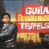 The X From Outer Space - affiche originale allemande - 1972