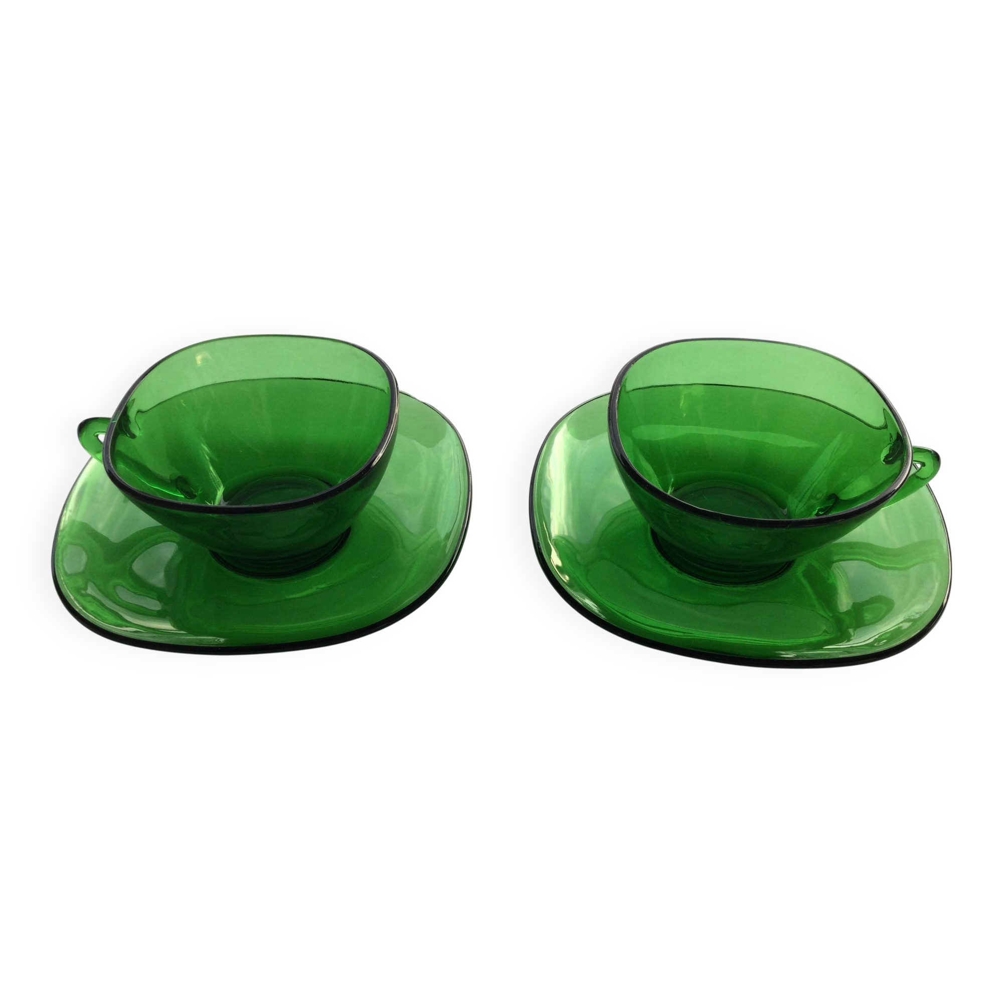 Vintage green cups - 1970s