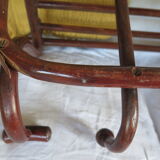 Wall coat rack/cloakroom in arched wood