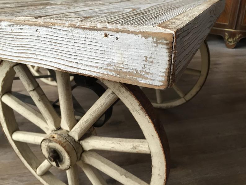 Vintage industrial coffee table
