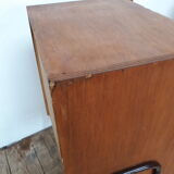 2 furniture or vintage boarding school bedside table