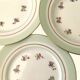 Service of 18 porcelain plates for 6 people
